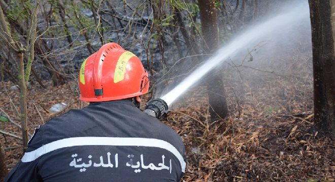 الحماية المدنية : إطفاء 125 حريقا خلال الأربع والعشرين ساعة الماضية