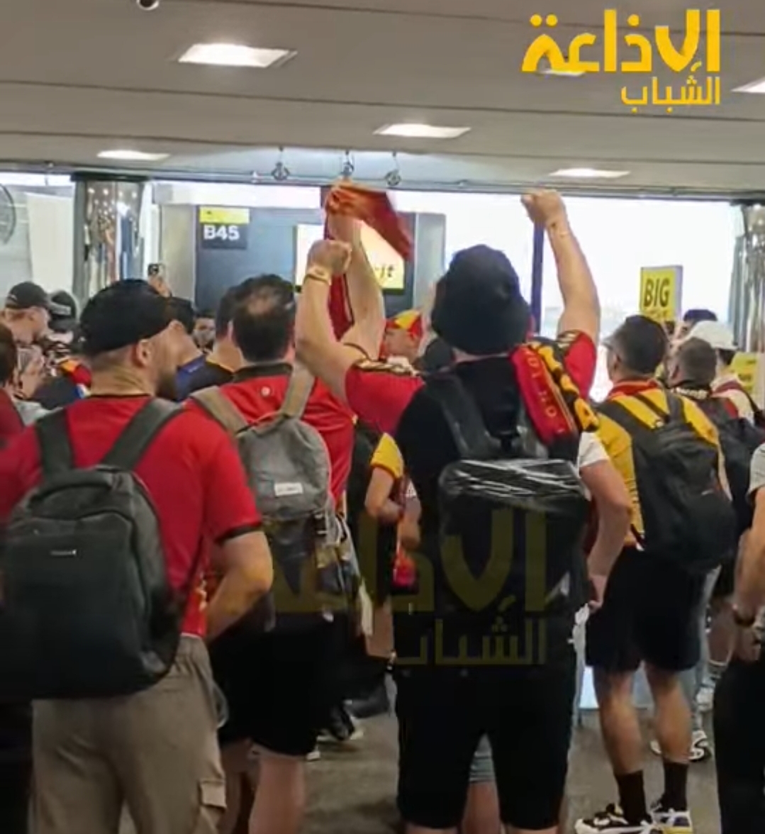 كأس العالم للأندية 2025 :أجواء جمهور الترجي الرياضي التونسي  من مطار نيو جيرزي 