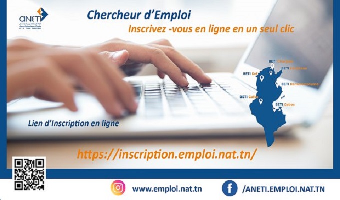 Emploi : la plateforme d’inscription en ligne de l’ANETI désormais accessible dans 41 bureaux à travers le pays