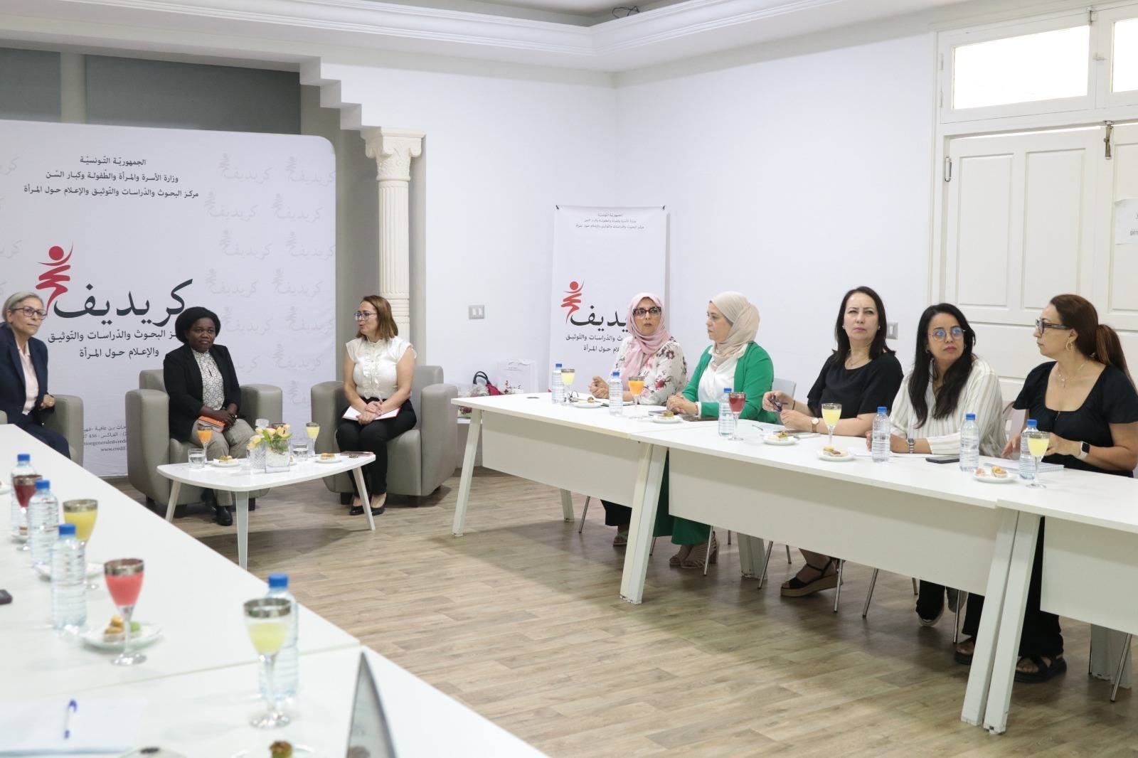 وزيرة التضامن الوطني والشؤون الاجتماعية وحقوق الإنسان والنوع الاجتماعي بجمهوريّة بوروندي تتطلع على التجربة التونسية في مجال دعم حقوق النساء ومناهضة العنف ضد المرأة 