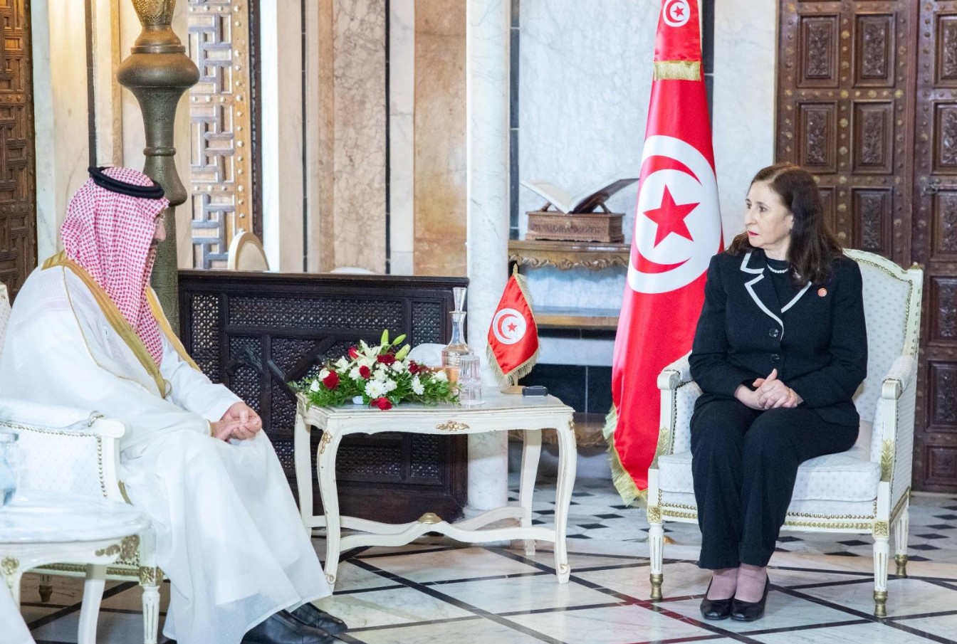 التعاون التونسي السعودي ومتابعة تمويل وإنجاز عدد من المشاريع محاور لقاء رئيسة الحكومة بالرئيس التنفيذي للصندوق السعودي للتنمية