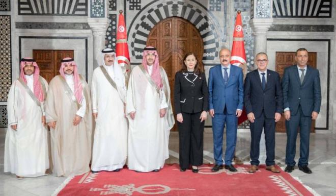 التعاون التونسي السعودي ومتابعة تمويل وإنجاز عدد من المشاريع محاور لقاء رئيسة الحكومة بالرئيس التنفيذي للصندوق السعودي للتنمية