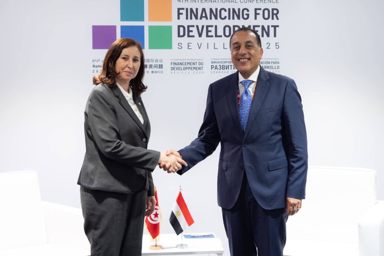 رئيسة الحكومة تتفق مع نظيرها المصري على ضرورة الإعداد الجيد لأعمال اللجنة العليا المشتركة التونسية المصرية 