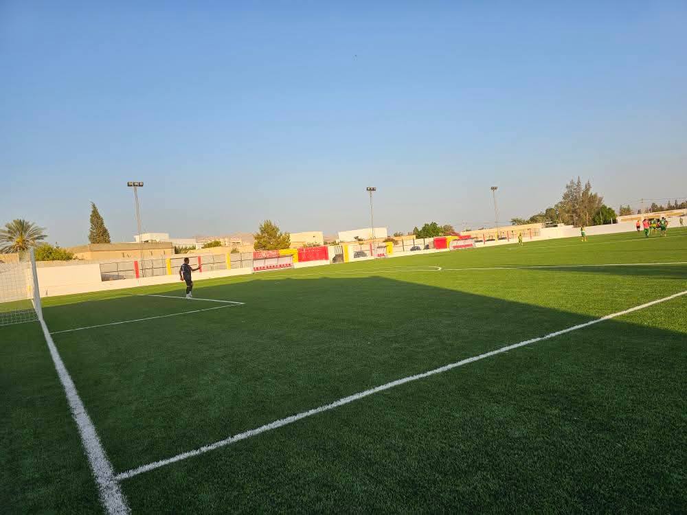 إفتتاح الملعب البلدي القديم بمعتمدية القصر بعد إعادة التهيئة