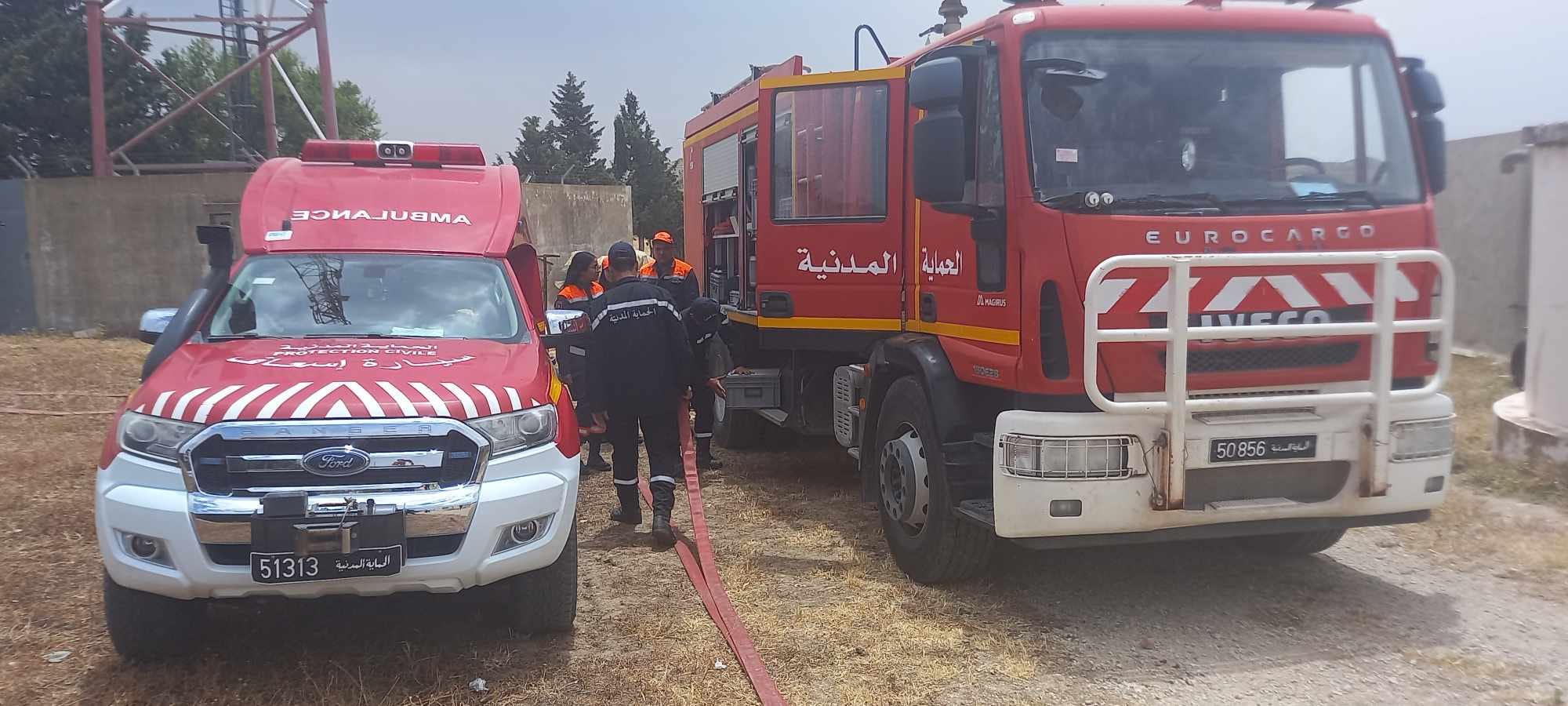 الحماية المدنية : 576 تدخلا منها 92 لإطفاء حرائق خلال الأربع والعشرين ساعة الماضية