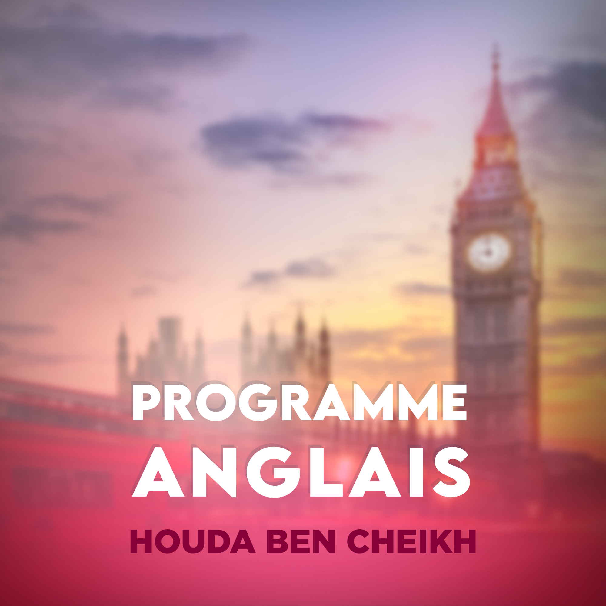 PROGRAMME ANGLAIS